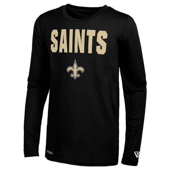 Other - New Era NFL Men's New Orleans Saints 50 Yard Line Long Sleeve Poly Dri-Tek Tee